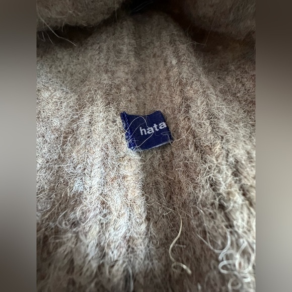 ?HAT ATTACK??NWOT?Eco Cuff Beanie in Taupe main image 9